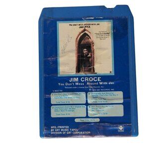 Jim Croce You Don't Mess Around With Jim (8-Track Tape, M 8022-756)